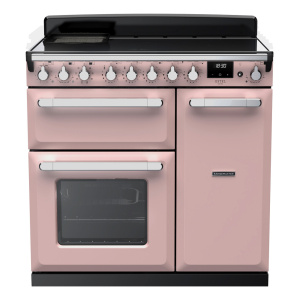 Rangemaster Estel Deluxe 90cm Induction Pale Pink/Chrome