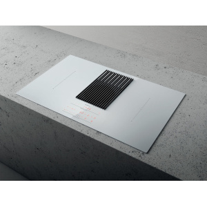 Elica NT-LIBRA-WH-RC Nikolatesla Libra WH/F/83 White Built-in 83 cm Zone induction hob 4 zone(s) Built-in hood