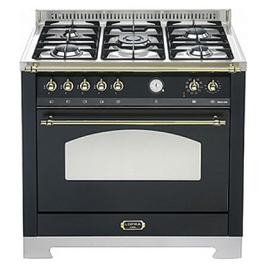 Lofra RNMG96MFTE/CI Range cooker Electric Gas Black