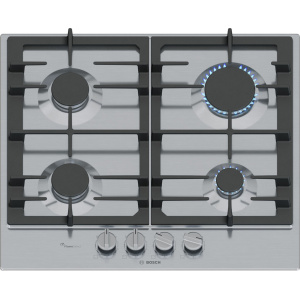 Bosch Serie 6 PCP6A5I90 hob Stainless steel Built-in 60 cm Gas 4 zone(s)