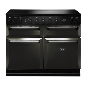 AGA Masterchef Deluxe 110 Freestanding cooker Electric Zone induction hob Chrome