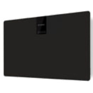 Faber Glam Fit Soft Wall-mounted Black 400 m³/h