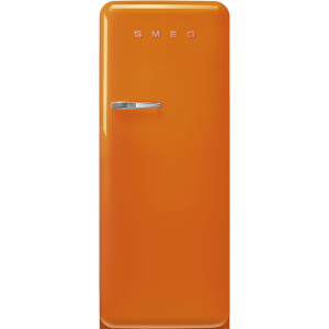 Smeg FAB28ROR6 combi-fridge Freestanding 270 L Orange