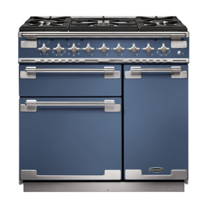 Rangemaster Elise 90 Dual Fuel Range cooker Electric Gas Blue