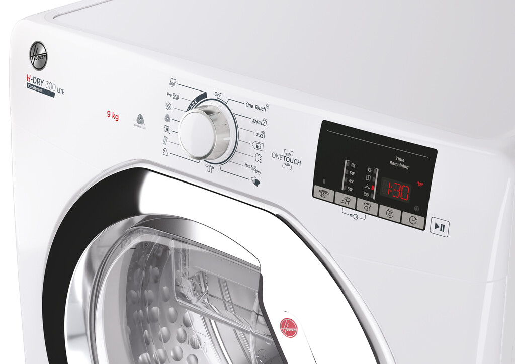 Hoover H-DRY 300 LITE HLE C9DCE-80 tumble dryer Freestanding Front-load 9 kg White - Image 7