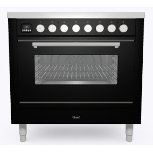 Ilve PI096WE3BK cooker Range cooker Electric Zone induction hob Black