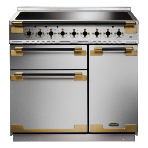 Rangemaster ELS90EISS/BE cooker Range cooker Electric Zone induction hob Stainless steel