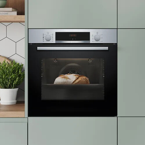 Bosch Serie 4 HQA534BS3B oven 71 L Black, Stainless steel - Image 4
