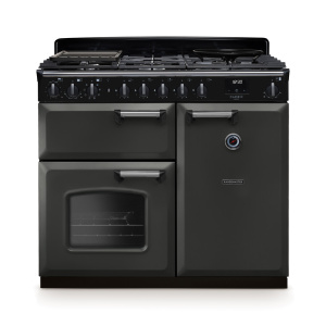 Rangemaster Classic Deluxe 100cm Dual Fuel Slate/Chrome