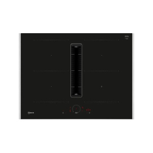 Neff V57THQ4L0 hob Black Built-in 70 cm Zone induction hob 4 zone(s) Built-in hood
