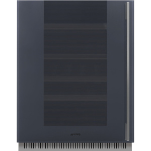 Smeg Linea Wine Cooler CVI138LG Neptune Grey