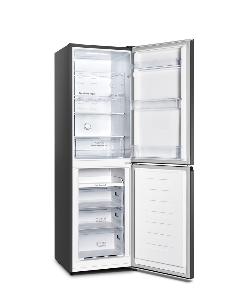 Hisense RB327N4BBE fridge-freezer Freestanding 256 L Black - Image 3