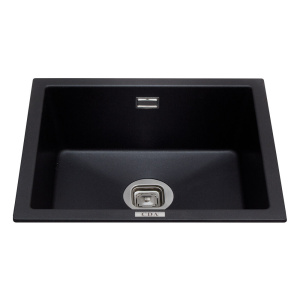 CDA KMG24BL kitchen sink Top-mounted sink Rectangular Granite