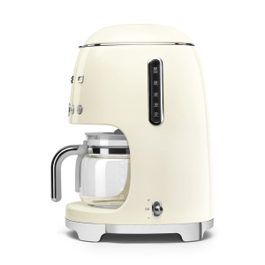 Smeg 50's Style Drip Filter Coffee Machine DCF02CRUK Cream