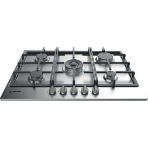Indesit THP 751 W/IX/I Stainless steel Built-in 75 cm Gas 5 zone(s)