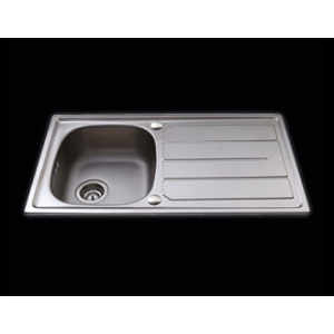 CDA KA30 Top-mounted sink Rectangular Stainless steel