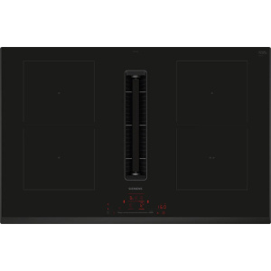 Siemens iQ500 ED851HQ26E hob Black Built-in 80 cm Zone induction hob 4 zone(s) Built-in hood