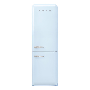Smeg 60cm 50s Style Right Hand Hinge Fridge Freezer Pastel Blue