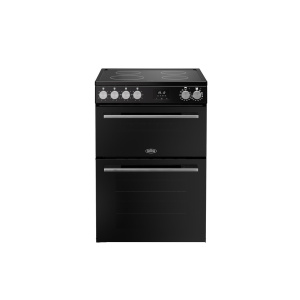 Belling 444412059 cooker Freestanding cooker Electric Zone induction hob Black