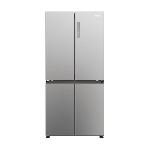 Haier HCR3818ENMM Freestanding 467 L Platinum, Stainless steel