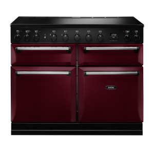 AGA Masterchef Deluxe 110 Freestanding cooker Electric Zone induction hob Chrome