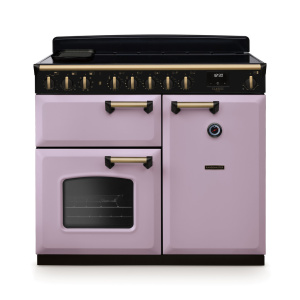 Rangemaster Classic Deluxe 100cm Induction Heather/Antique Brass