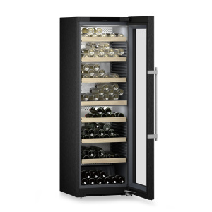 Liebherr WPbsi 5252 Thermoelectric wine cooler Freestanding Black 155 bottle(s)