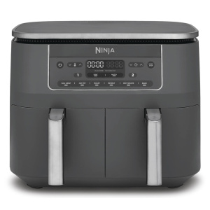 Ninja DZ300UK fryer Double 7.6 L 2400 W Hot air fryer Grey