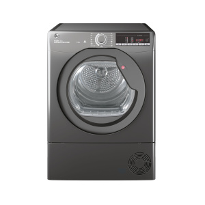 Hoover HLE C8TRGR-80 tumble dryer Freestanding Front-load 8 kg Anthracite