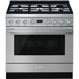 Smeg Portofino Cooker CPF9GPX Stainless steel