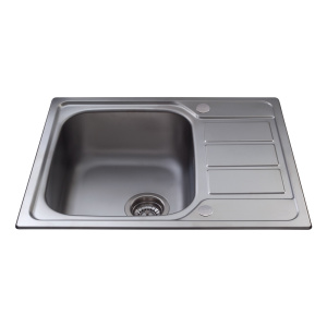 CDA KA55SS kitchen sink Top-mounted sink Rectangular Stainless steel