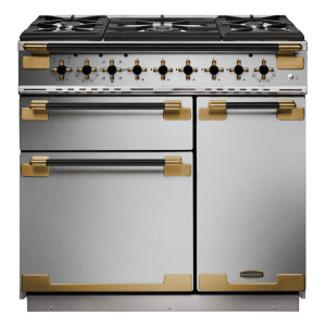 Rangemaster ELS90DFFSS/BE cooker Range cooker Electric Gas Stainless steel