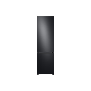 Samsung Series 8 SpaceMax™ RB38C7B6BB1/EU 387L Smart Combi Fridge Freezer, BESPOKE - Black Stainless