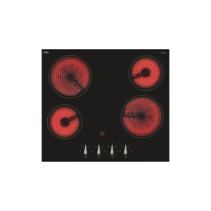 CDA HC6312FR hob Black Built-in 57.5 cm Ceramic hob 4 zone(s)