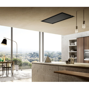 Elica ILLUSION Ceiling built-in Black 1000 m³/h