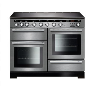 Rangemaster Encore Deluxe 110 Range cooker Electric Zone induction hob Stainless steel