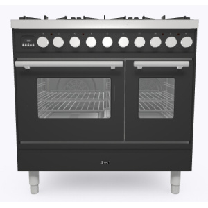 Ilve PD096WE3MG cooker Range cooker Electric Gas Graphite