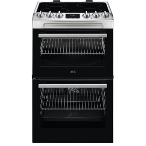 AEG CCX1530ACM cooker Freestanding cooker Electric Ceramic hob Stainless steel