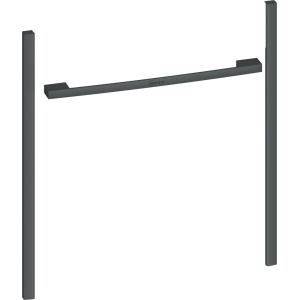 Neff Z9060AY0 oven part/accessory Design kit Anthracite, Grey Aluminium