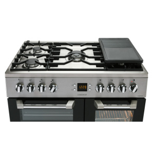 Leisure CS90F530X 90cm Dual Fuel Range Cooker with Three Ovens