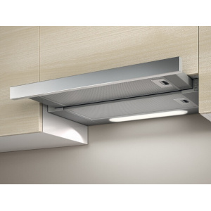 Elica ELITE14 LUX GRIX/A/60 Semi built-in (pull out) Silver, Stainless steel 336 m³/h