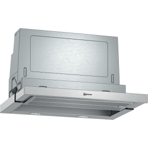 Neff D46ML54N1B cooker hood Semi built-in (pull out) Stainless steel 392 m³/h