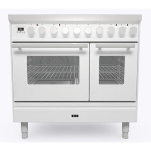 Ilve PDI096WE3WH cooker Range cooker Electric Zone induction hob White