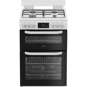 Hotpoint Double Cooker HTG6GDCW