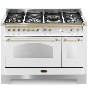 Lofra RBPD126MFT+E/2AEO Range cooker Electric Gas White