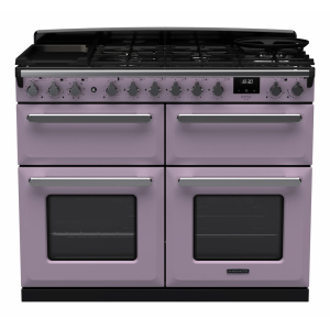 Rangemaster Estel Deluxe 110cm BC Dual Fuel Heather/Chrome
