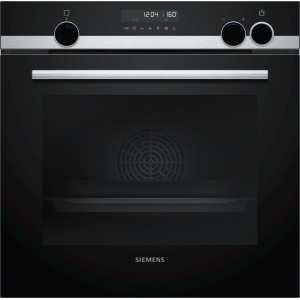 Siemens iQ500 HR578G5S6B oven 71 L Black, Satin steel