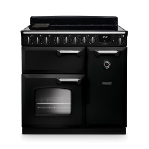 Rangemaster Classic Deluxe 90cm Induction Black/Chrome