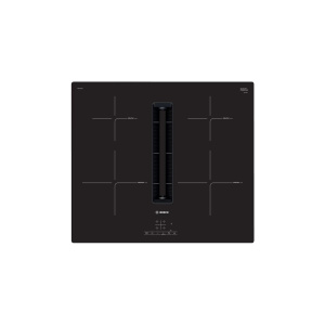 Bosch Serie 4 PIE611B15E hob Black Built-in 59.2 cm Zone induction hob 4 zone(s) Built-in hood