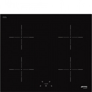 Smeg SI2641DUK hob Black Built-in 60 cm Zone induction hob 4 zone(s)